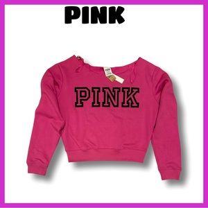 PINK cropped top sweater size SP